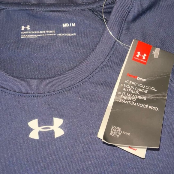 White & Navy Under Armour Drifit T Shirt Bundle - Picture 7 of 11